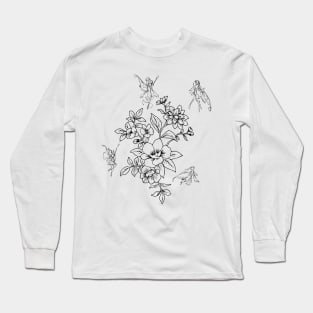 Fairy Flower Morning Long Sleeve T-Shirt